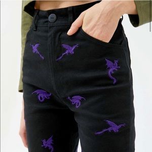 Urban Outfitters Hot Lava straight leg pants